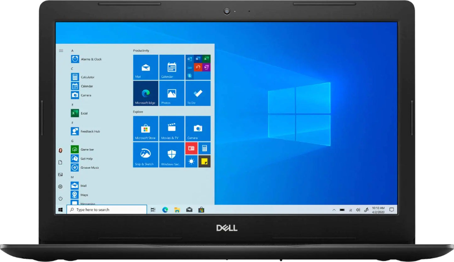 Dell Inspiron 15 3000 (3593) Laptop Computer - 15.6 inch HD Anti-Glare Display (Intel Core 11th Gen i5-1035G1 8GB 256GB PCIe M.2 NVMe SSD Camera) Windows 10 Home Black