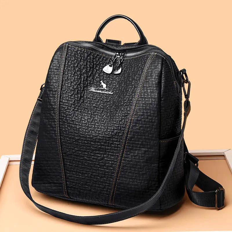 Trendy Women's Large Capacity Multi-purpose Backpack