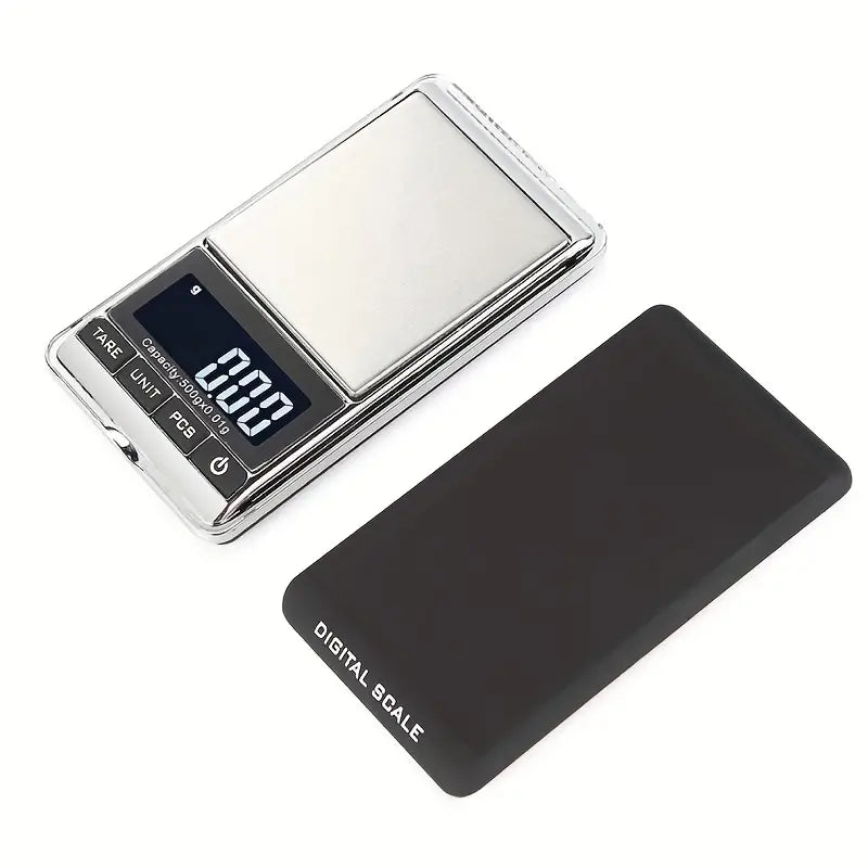 1pc Portable Digital Kitchen Scale with Backlit Display