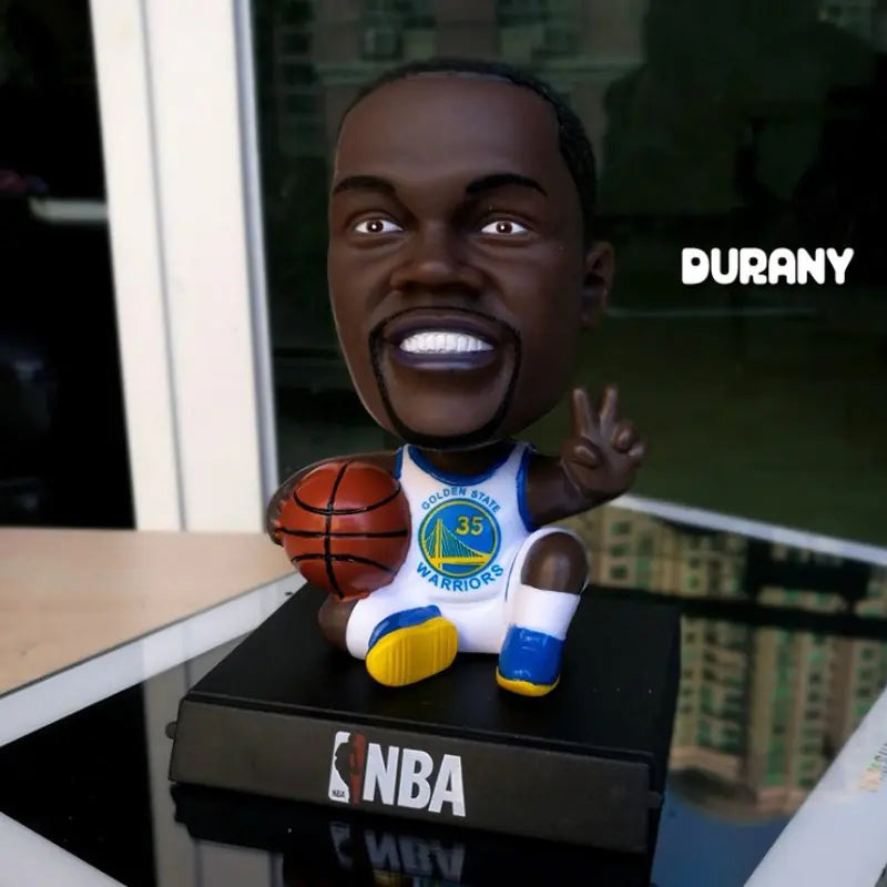 Car Dashboard Bobblehead Figurine - Soccer Star Decor