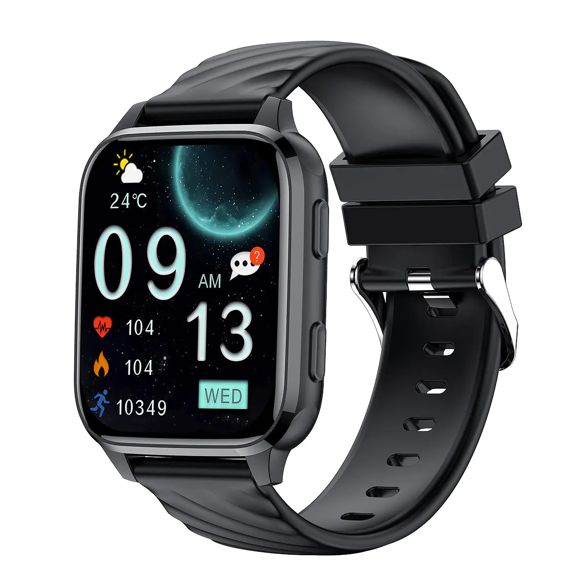 Bluetooth Health Monitoring Smart Watch with Pedometer