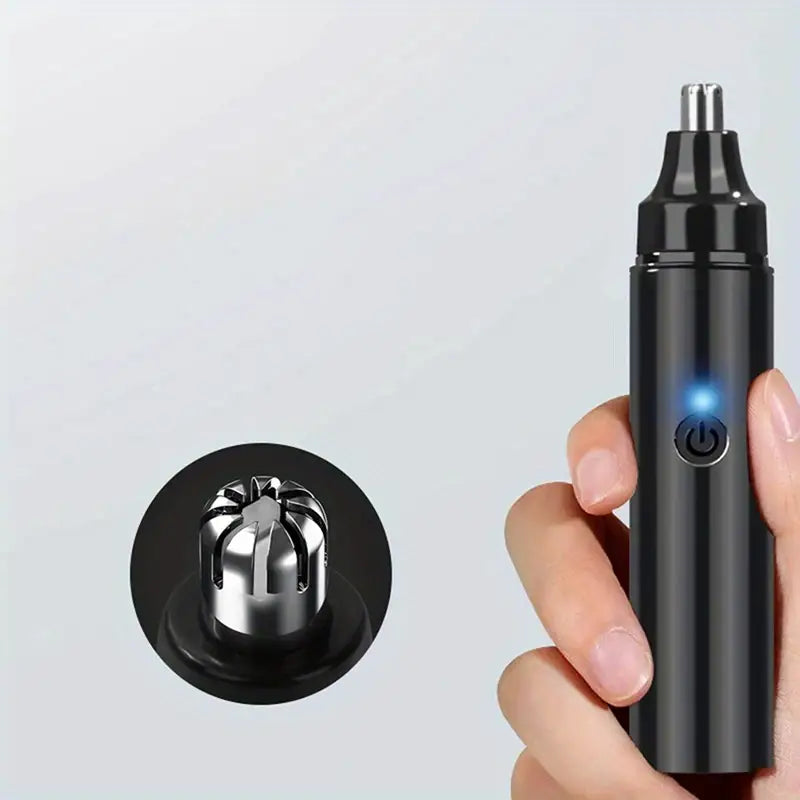USB Rechargeable Ear and Nose Hair Trimmer for All
