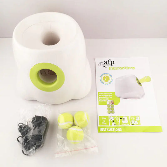 Smart Dog Interactive Feeder with Tennis Ball Reward