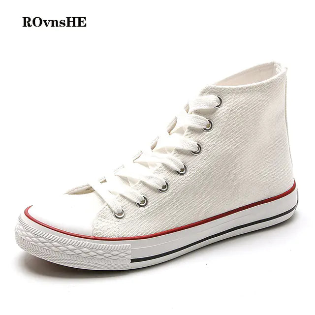 Breathable Unisex Canvas Sneakers for All Seasons