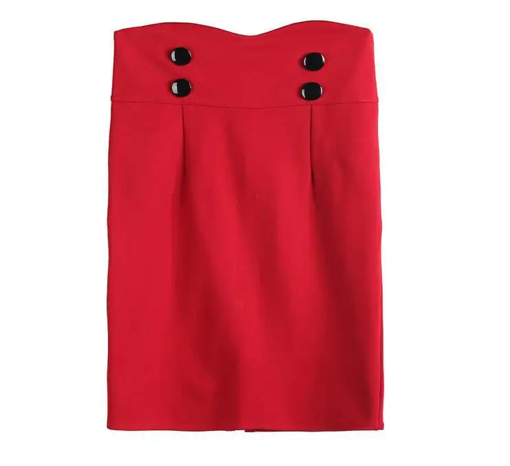 Women's High Waist Stretch Fishtail Skirt