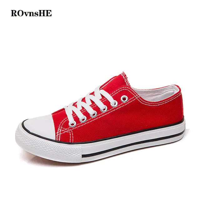 Breathable Unisex Canvas Sneakers for All Seasons