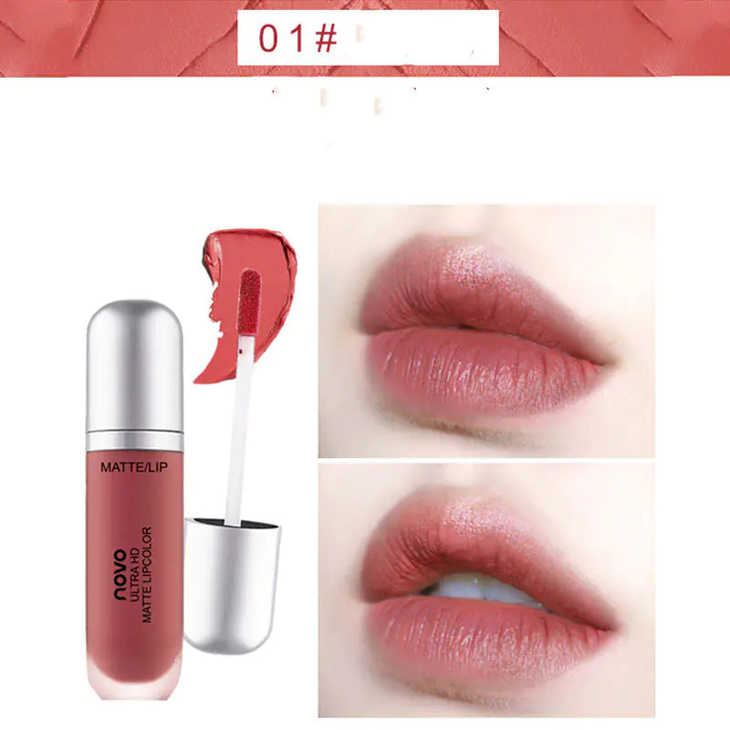 Cream Ice Cream Velvet Matte Lip Lacquer for Students