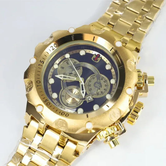 Undefeated Reserve Quartz Men's Watch with Big Dial