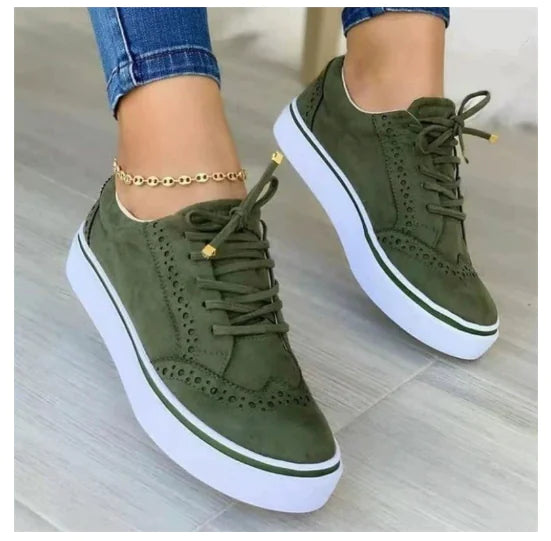 Casual Orthopedic Sneakers with Round Toe Design (One Pair)