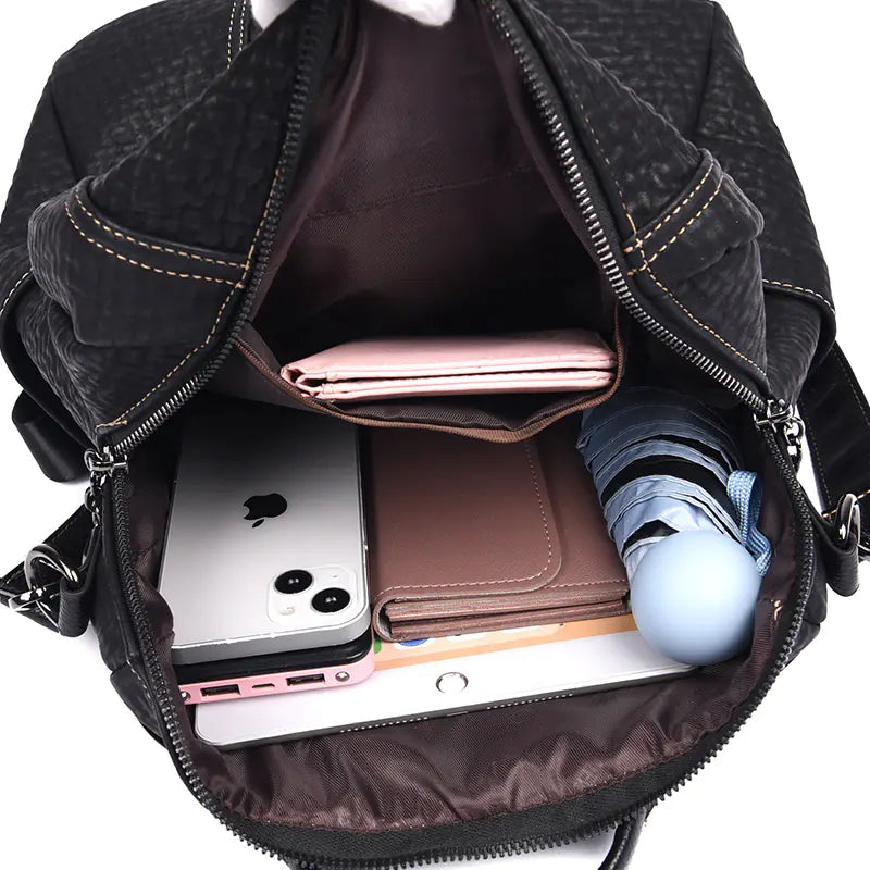 Trendy Women's Large Capacity Multi-purpose Backpack