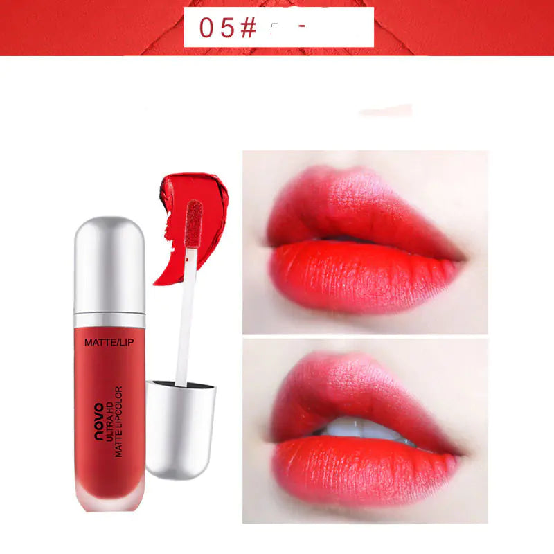 Cream Ice Cream Velvet Matte Lip Lacquer for Students