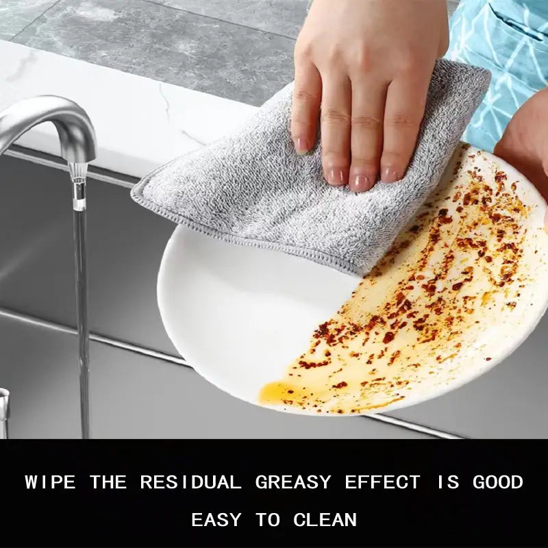 Carbon Fiber Quick Dry Wipe Cloth for Kitchen Use