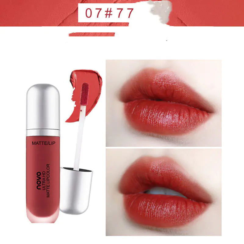 Cream Ice Cream Velvet Matte Lip Lacquer for Students
