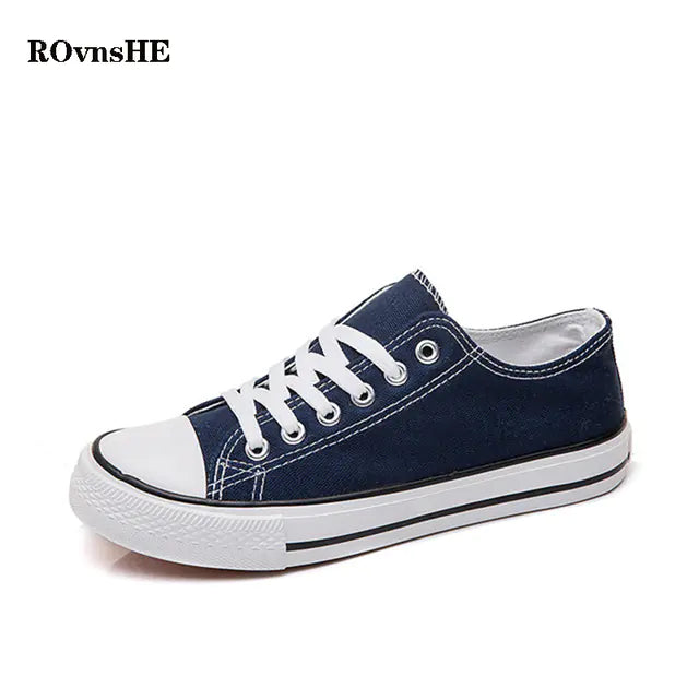 Breathable Unisex Canvas Sneakers for All Seasons