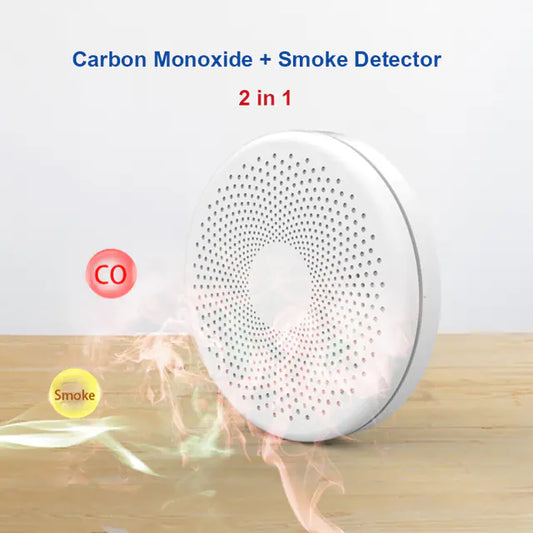 Tuya Carbon Monoxide Detector with Smoke Alarm