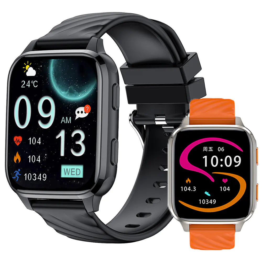 Bluetooth Health Monitoring Smart Watch with Pedometer