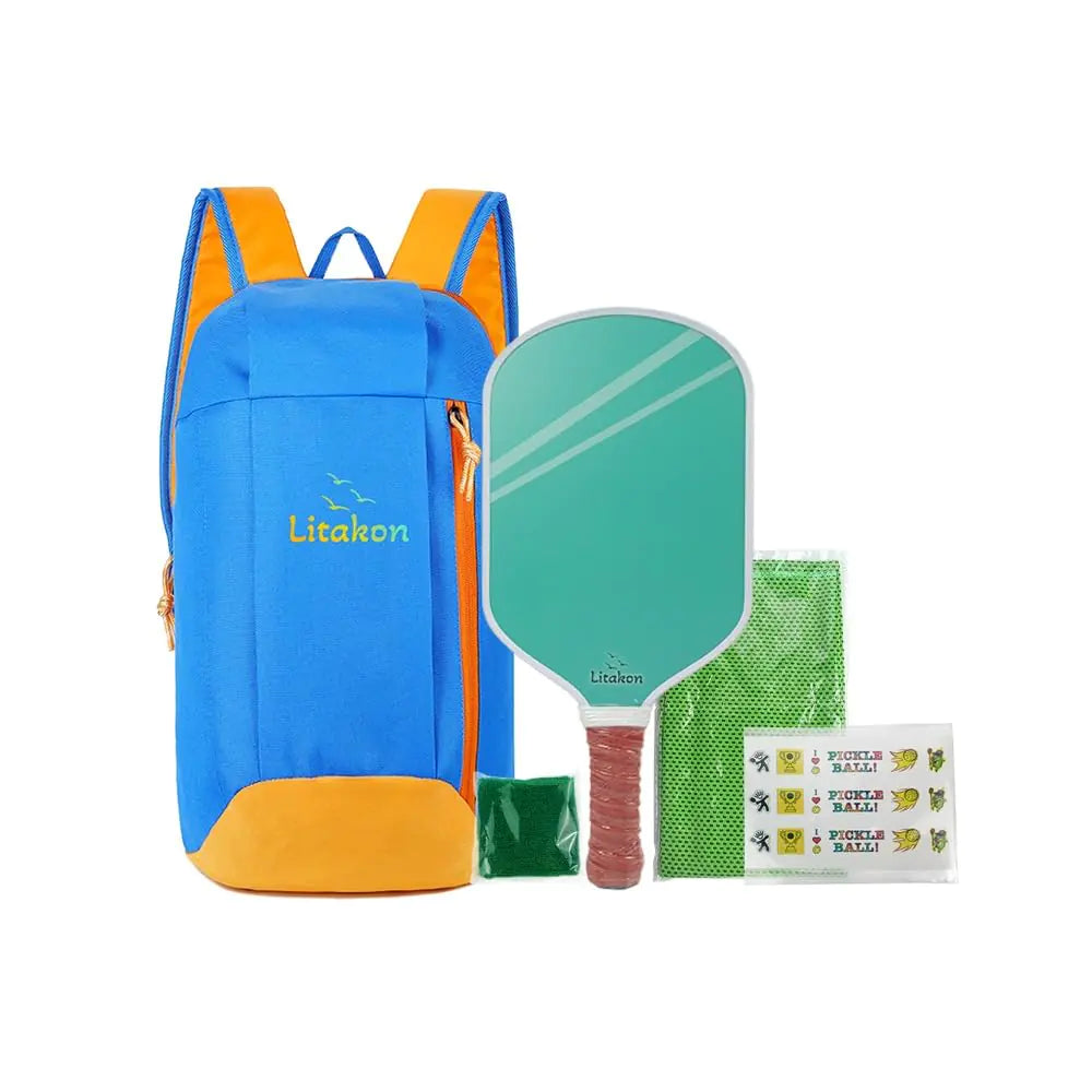 Youth Pickleball Paddle - Single Paddle (Green)